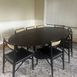Restoration hardware Dining Table + Chairs 