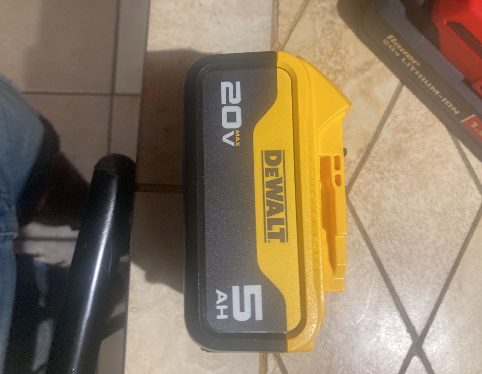 Dewalt 20V Lithium Ion Battery 5H