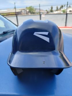 2 baseball helmets