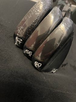 Titleist Vokey SM11 wedges (black) - 52, 56, 60