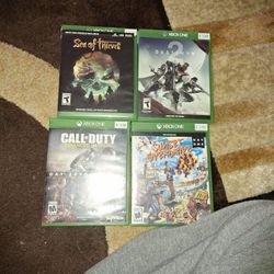4 Xbox One Games Bundle
