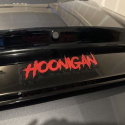 Custom Hoonigan Rear panel From Mustang GT Premium 2021  S550 PP2 Track Pack 