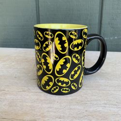 BATMAN COFFEE MUG. DC COMICS CHARACTER MUG. Art Deco Print Mug. B151