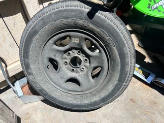 Chevy Silverado spare tire
