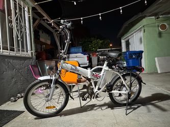 Three Olives Vodka Folding Electric Bike