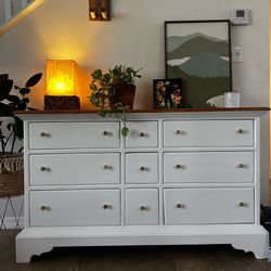 Habersham Plantation Solid Wood Dresser with White Painted Finish