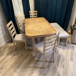 Dining Table Set $400