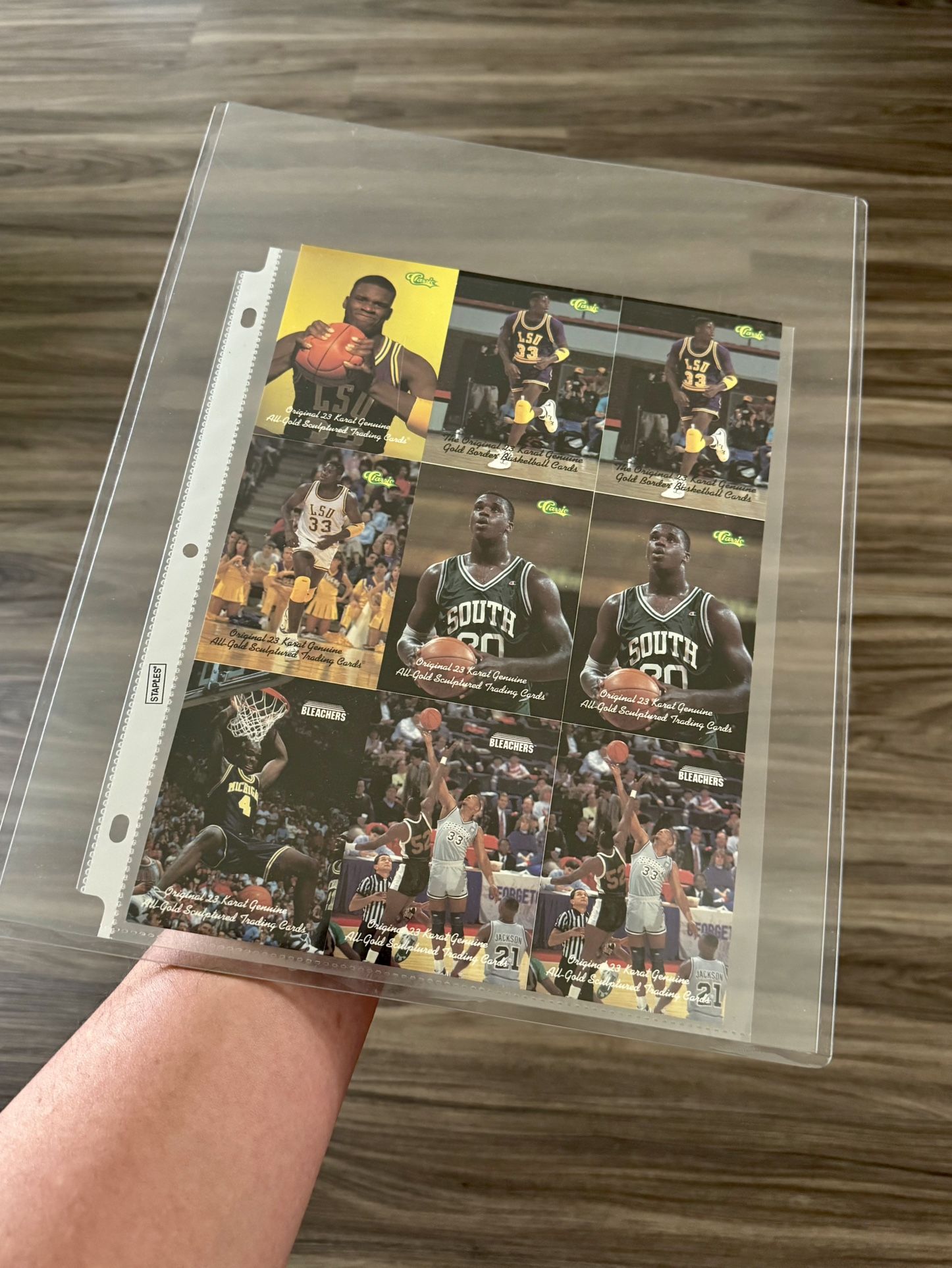 Vintage Uncut Basketball Cards