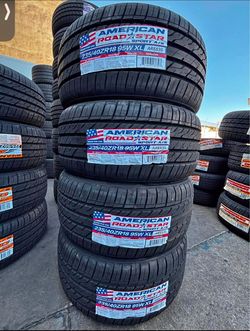 235 40 18 American Tires Con 50,000 millas de Garantía