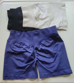 High-Waist Biker Shorts Set of 3