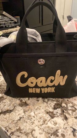 Coach New York Canvas Tote Bag