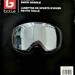 Bolle Snow Goggles, Small Fit, Anti-Fog, with Bag & Cloth