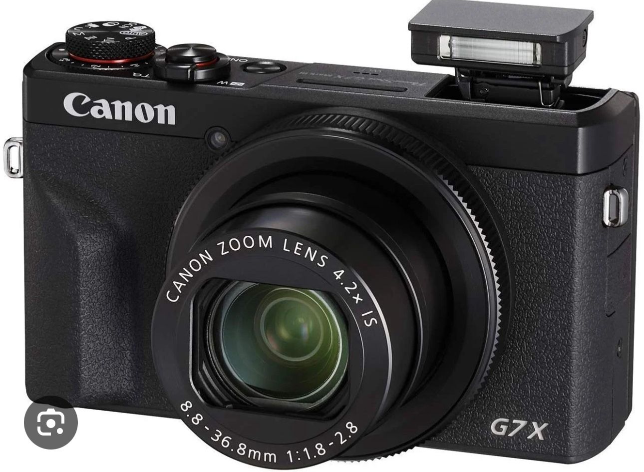 Canon PowerShot G7 X Mark III 20.1 Megapixel Digital Camera - Black