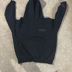 Black Reflective Essentials Fear Of God Sweater
