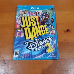 Nintendo Wii U Just Dance Disney Party 2 Factory Sealed