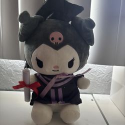 Kuromi Graduation Plushie 