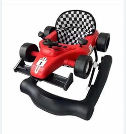 BABY JOY 4-in-1 Racing Car Baby Walker