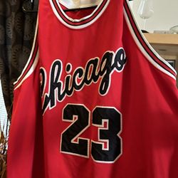 Classic Authentic Michael Jordan Jersey-‘86-‘87