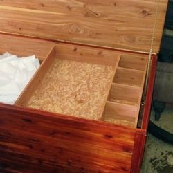 Antique Red Cedar Chest/Trunk