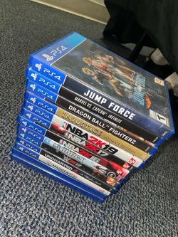 PS4 & Wii games