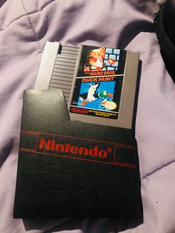 NES Super Mario Bros / Duck Hunt Cartridge game.