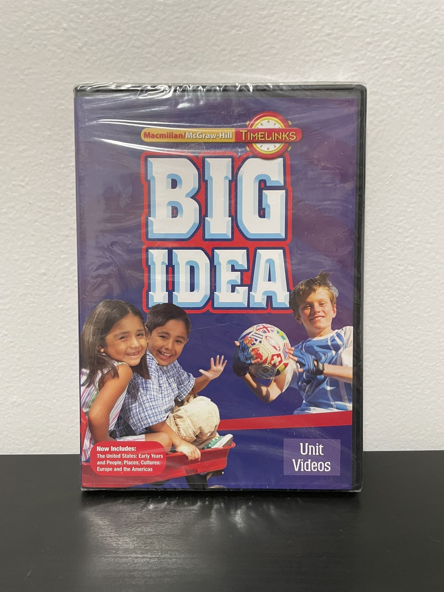 TimeLinks Big Idea DVD Unit Videos NEW SEALED Macmillan McGraw Hill RARE USA