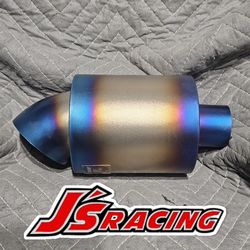 J's Racing Universal Bent Curved Tip Js (Toda Mines Fujitsubo Greddy BLITZ HKS Apexi)