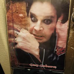 Ozzy Osborne Picture Frame 