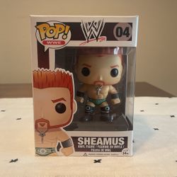 Funko Pop, Sheamus, 04, WWE, Bobble Head, Collectible, Vaulted