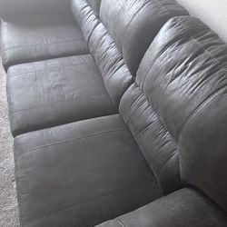Comfy 3-Seater Couch - Gray