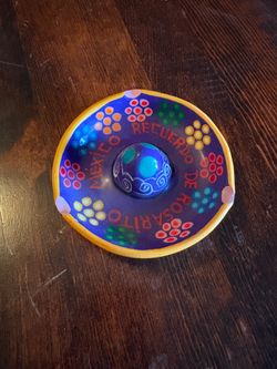 Vintage Hand Painted Ashtray