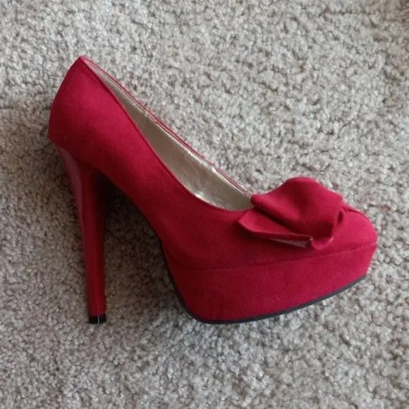 6" Red Qupid Heels