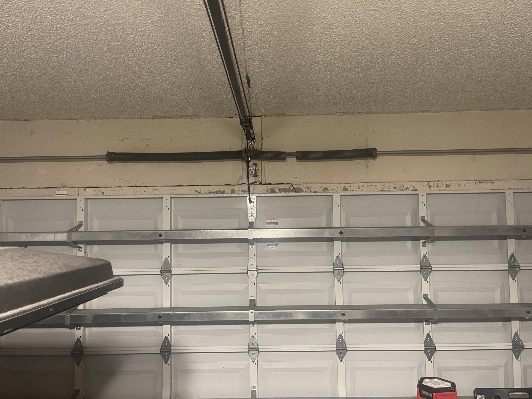 Garage Door Spring Adjustment And Replace