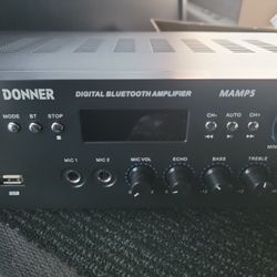 Donner Bluetooth 5.0 Stereo Audio Amplifier Receiver