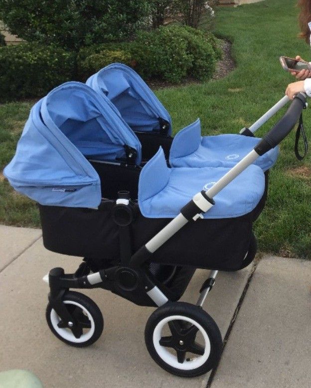 Bugaboo Donkey Double Stroller, Blue