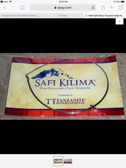 Tanzanite sterling silver necklace