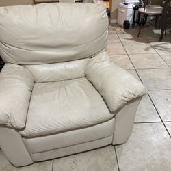 Clean And Comfortable Leather Chair