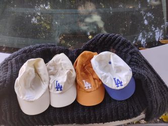 4 Los Angeles Hats 