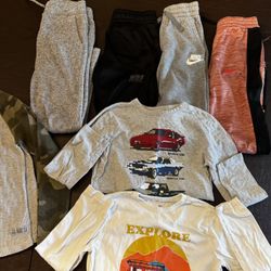 Set of boys brand name winter clothes size 8