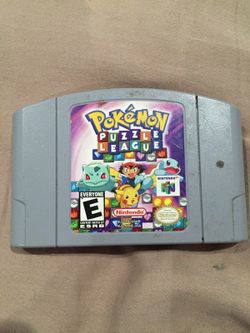 Pokémon puzzle league/ Nintendo 64