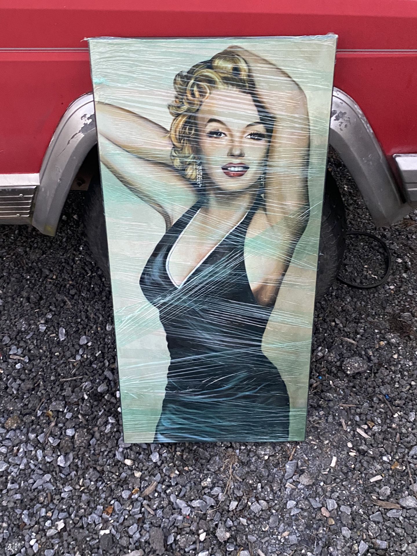 Marilyn Monroe painting