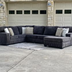 Dark Gray Sectional Couch