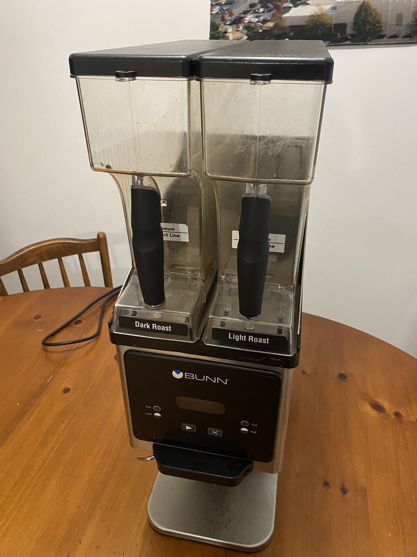 Bunn MHG Stainless Steel  Multi-Hopper Coffee Grinder And Storage System 