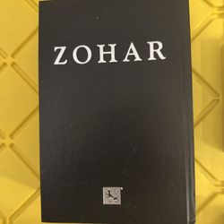 ZOHAR BOOK!!!