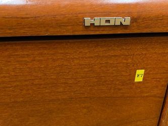 Priced To Sell! HON Solid Wood Desk