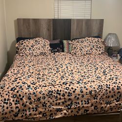 King Size Bedset With LED Light