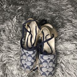 Authentic Coach Sandals 
