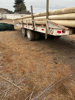 Heady duty 20ft trailer as is