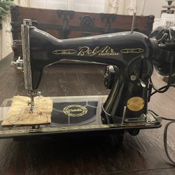 Vintage BelAir Imperial Sewing Machine – Complete Original Set
