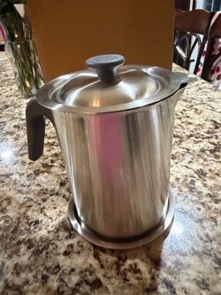 Princess House Stainless Steel Grease Keeper with Strainer